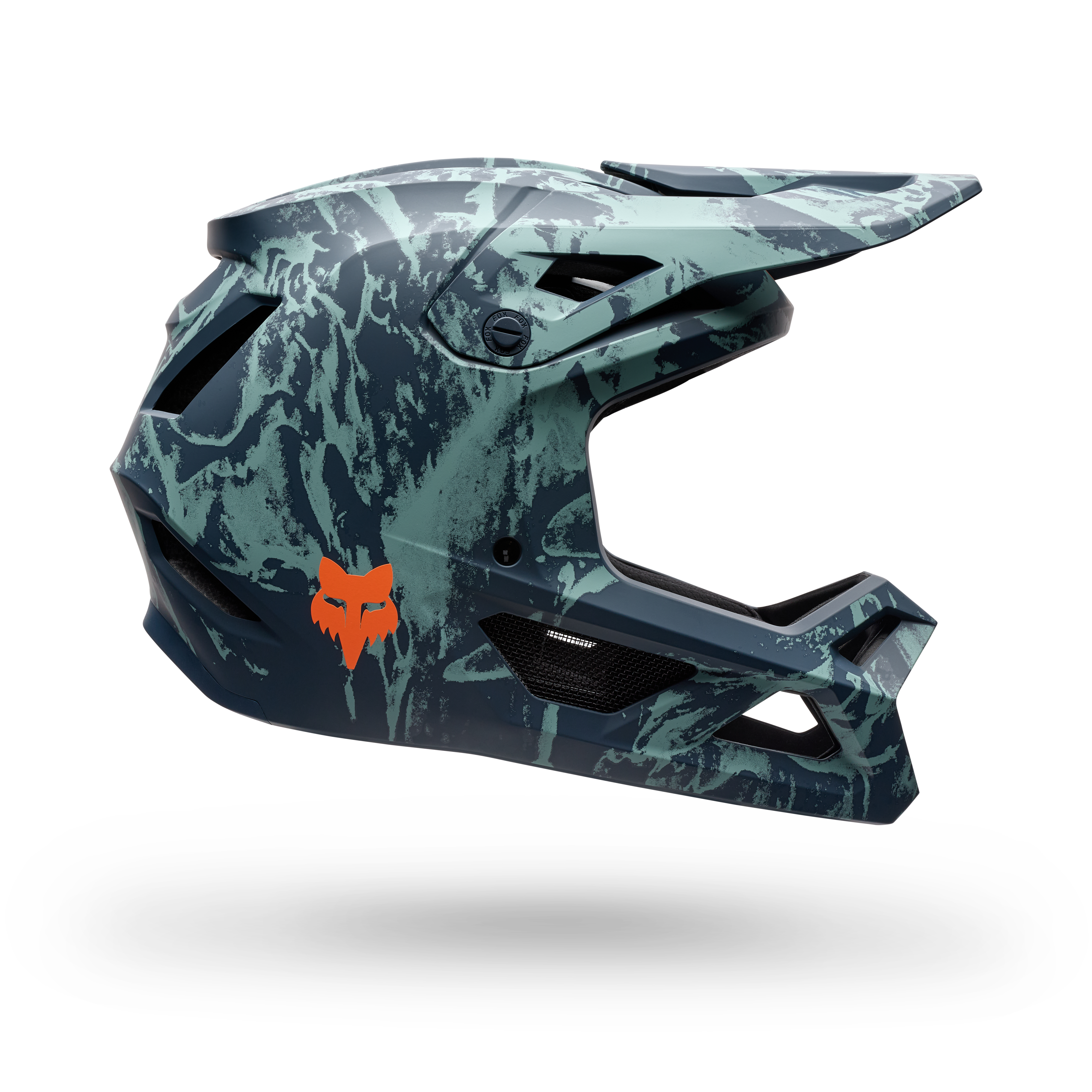Fox YTH Rampage Full Face Helm Arctic Blue