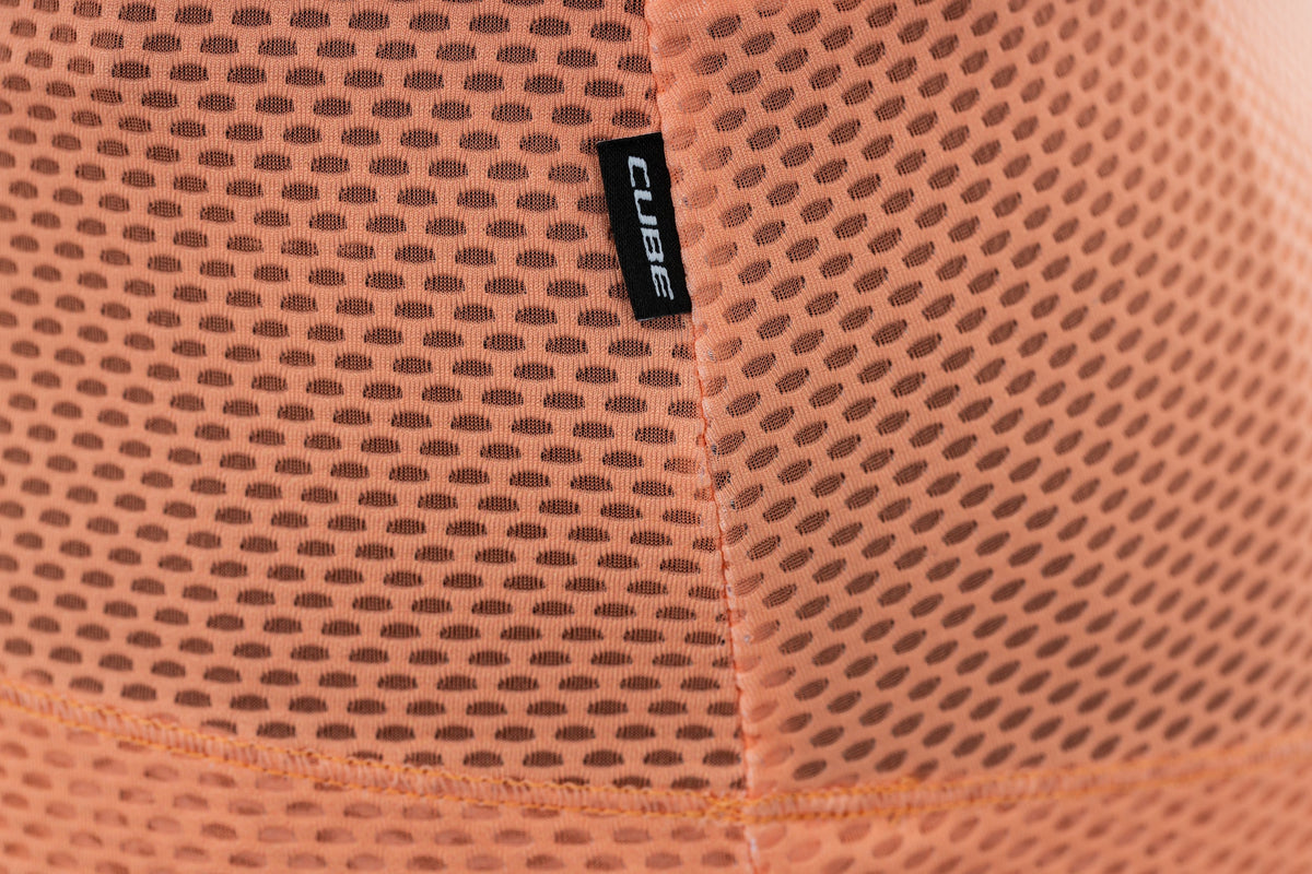 CUBE WS Funktionsunterhemd Mesh ärmellos coral
