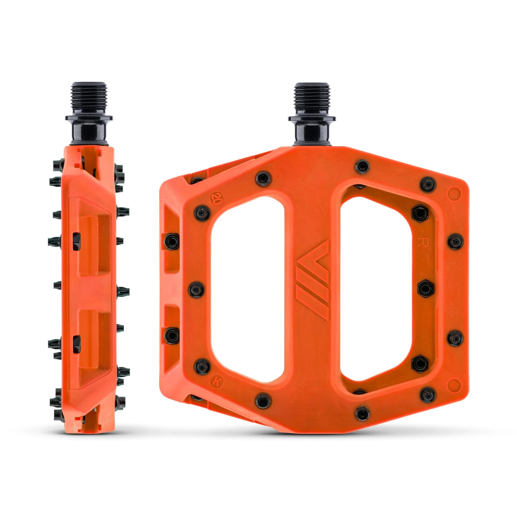 DMR V11 Plattform-Pedale  orange