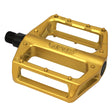 NC-17 Plattformpedal STD Zero Pro, Alu, molded Pins, Kugellager gold