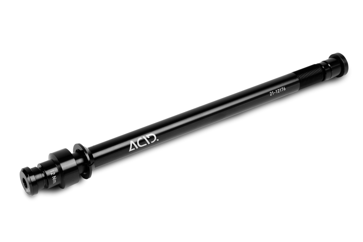 Acid Stechachse M12x1,0 148 mm für Gepäckträger Full Suspension black