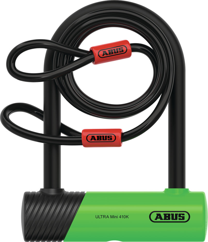ABUS 410K/150HB140 + Cobra 10/120  SH Bügelschloss grün