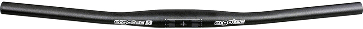 Ergotec Flatbar Lenker Ø31,8mm 780B Alu schwarz