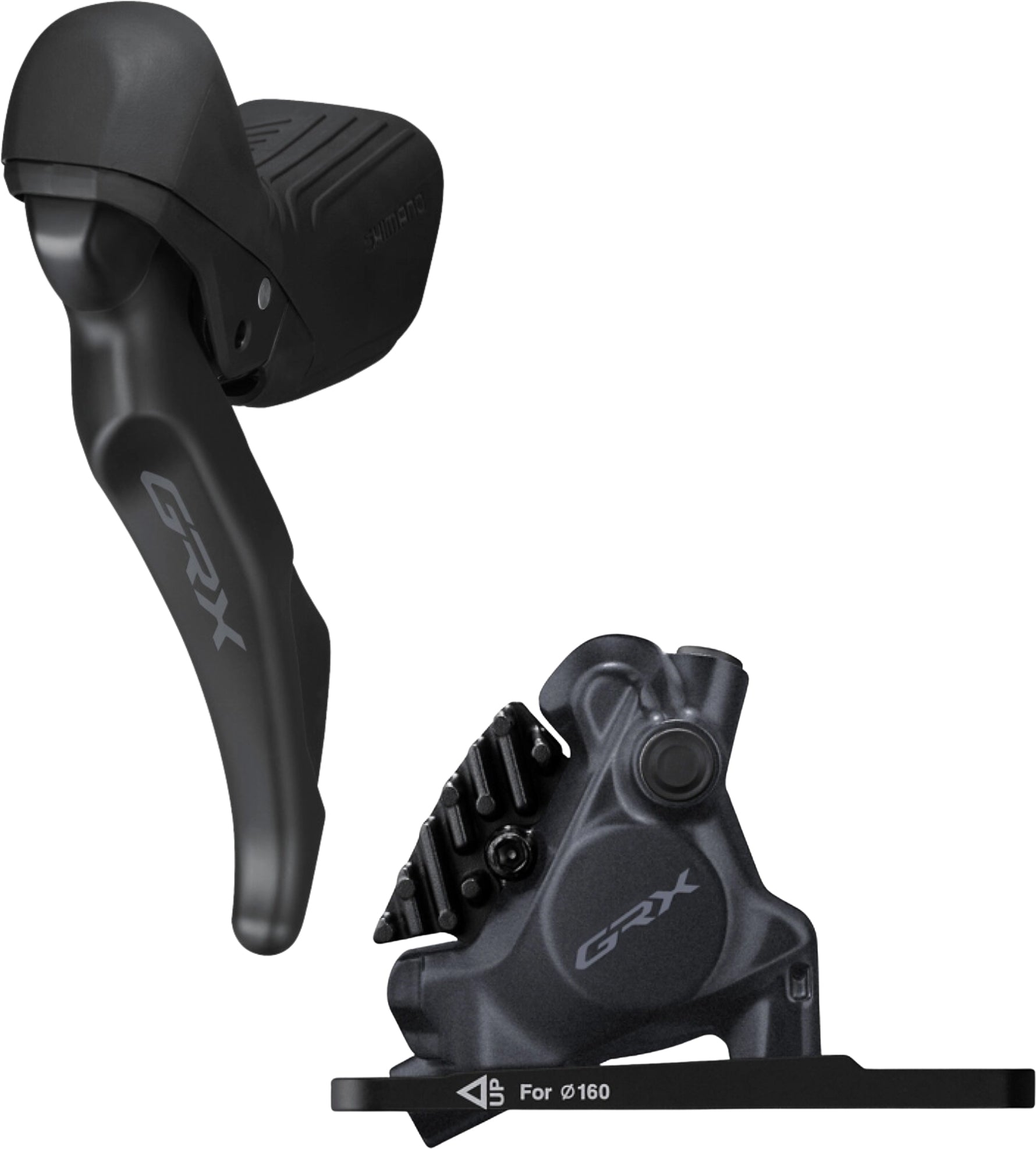 Shimano Scheibenbremse SHIMANO GRX ST-RX610/BR-RX410 links