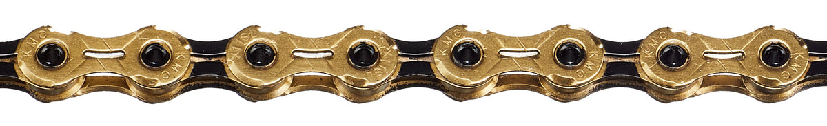 KMC X11SL Ti-N Kette 11-fach gold/schwarz