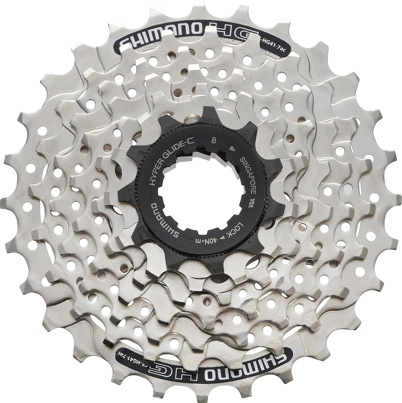 Shimano 10 Stück Kassette CS-HG41 7-fach 11-28 Zähne