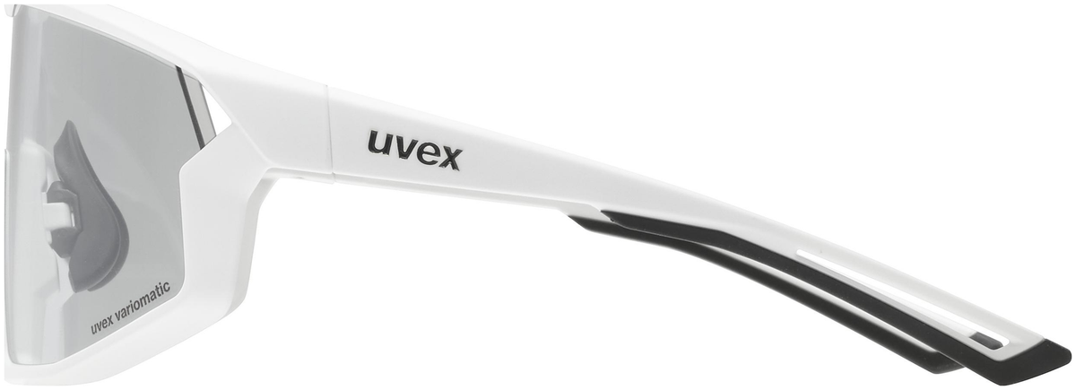 uvex Skyryse V Radbrille White Matt / Lightmirror Silver