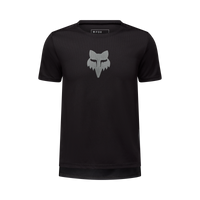 Fox YTH Ranger SS Jersey Head | Kinder Kurzarm-Trikot | Black – aktuelle Variante