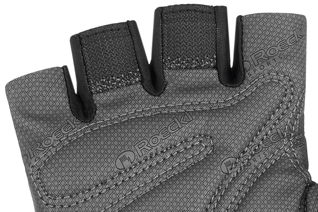 Roeckl Busano Handschuhe Black Shadow/kiwi