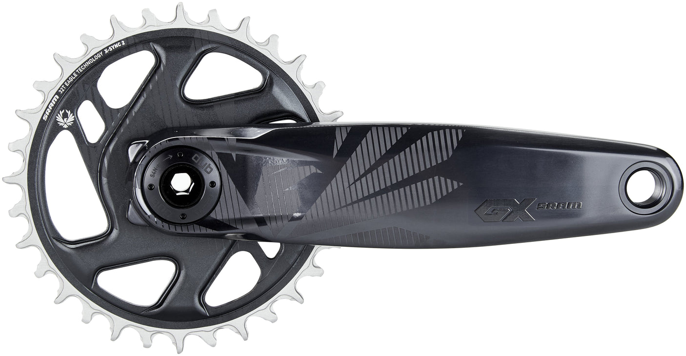 SRAM GX Eagle DUB Kurbelgarnitur 12-fach schwarz