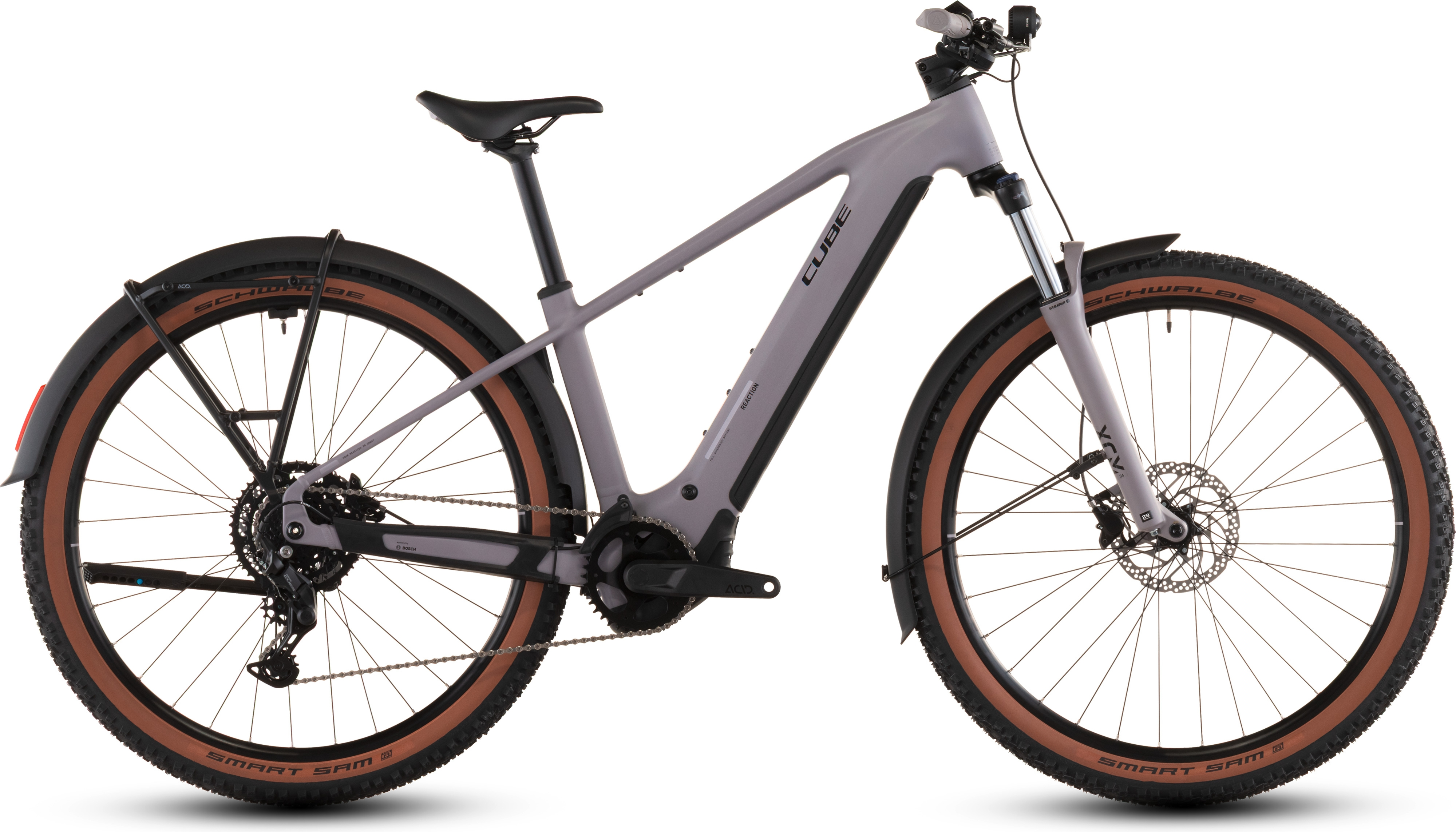 Cube Reaction Hybrid Performance 600 FE Diamant plumgrey´n´black (2026)