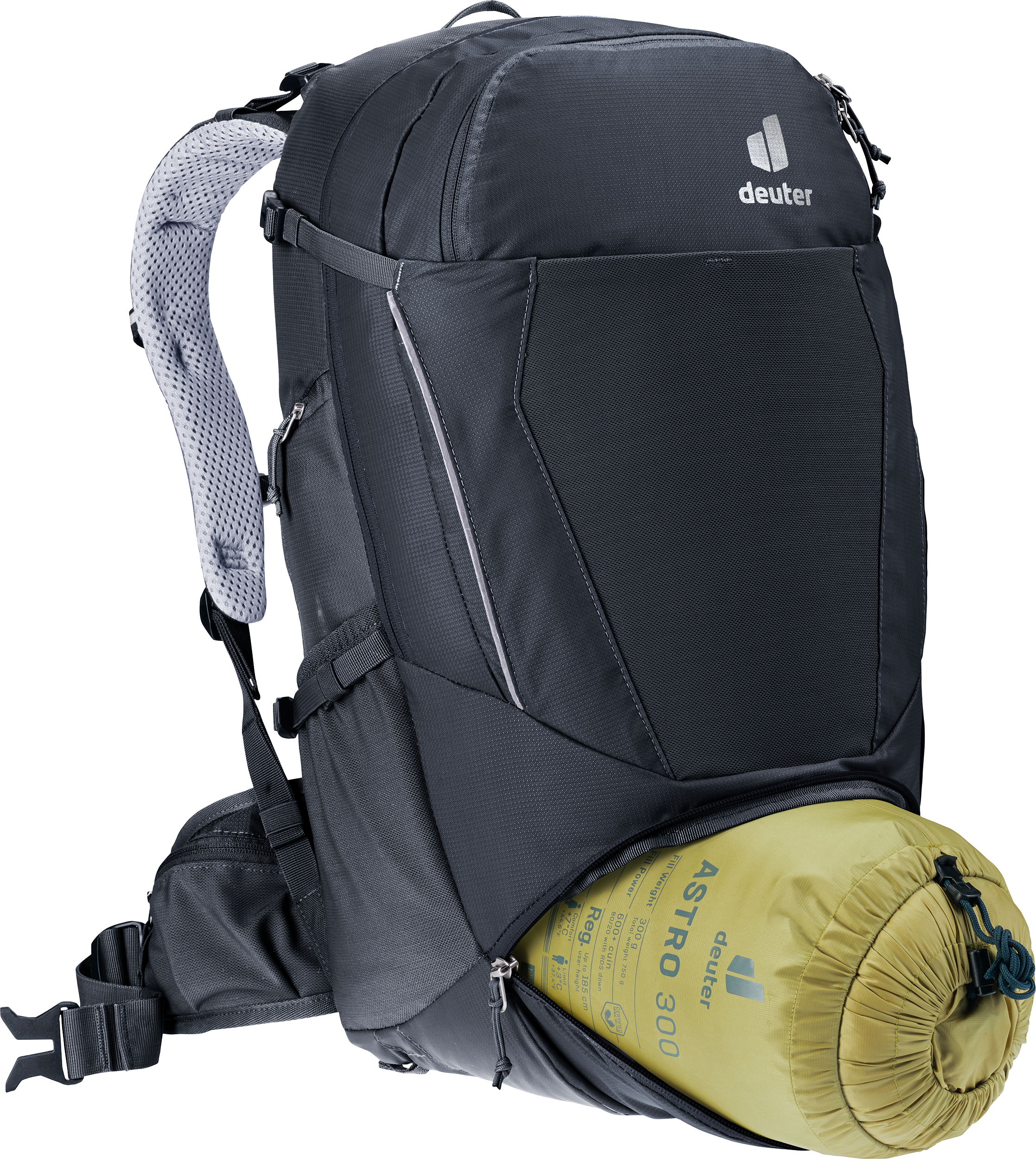 deuter Trans Alpine 30 Fahrradrucksack black