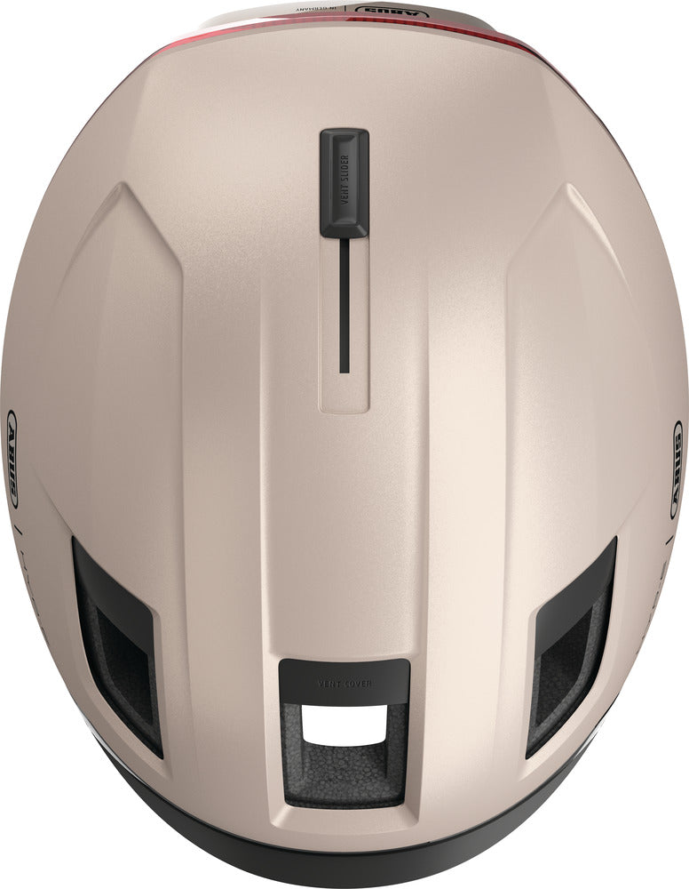 ABUS HYP-E Helm Urban champagne gold
