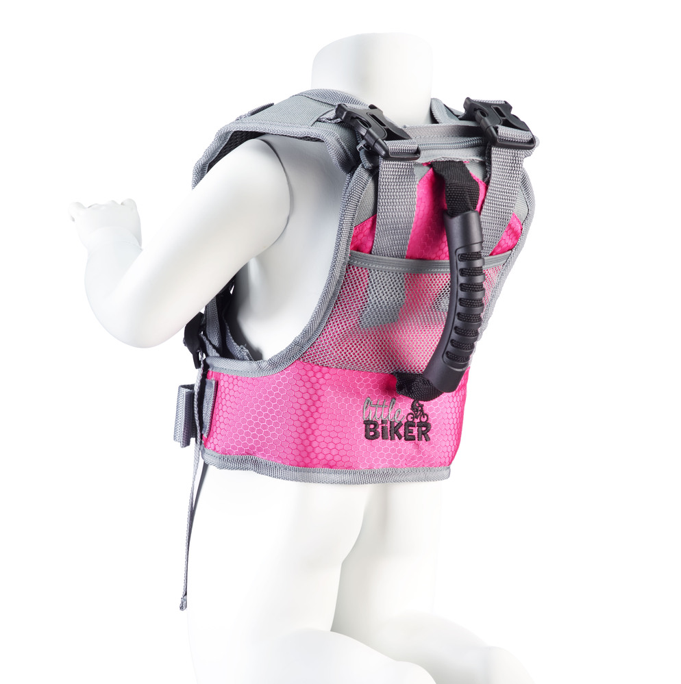 little Biker Fahrradlernweste Pinky