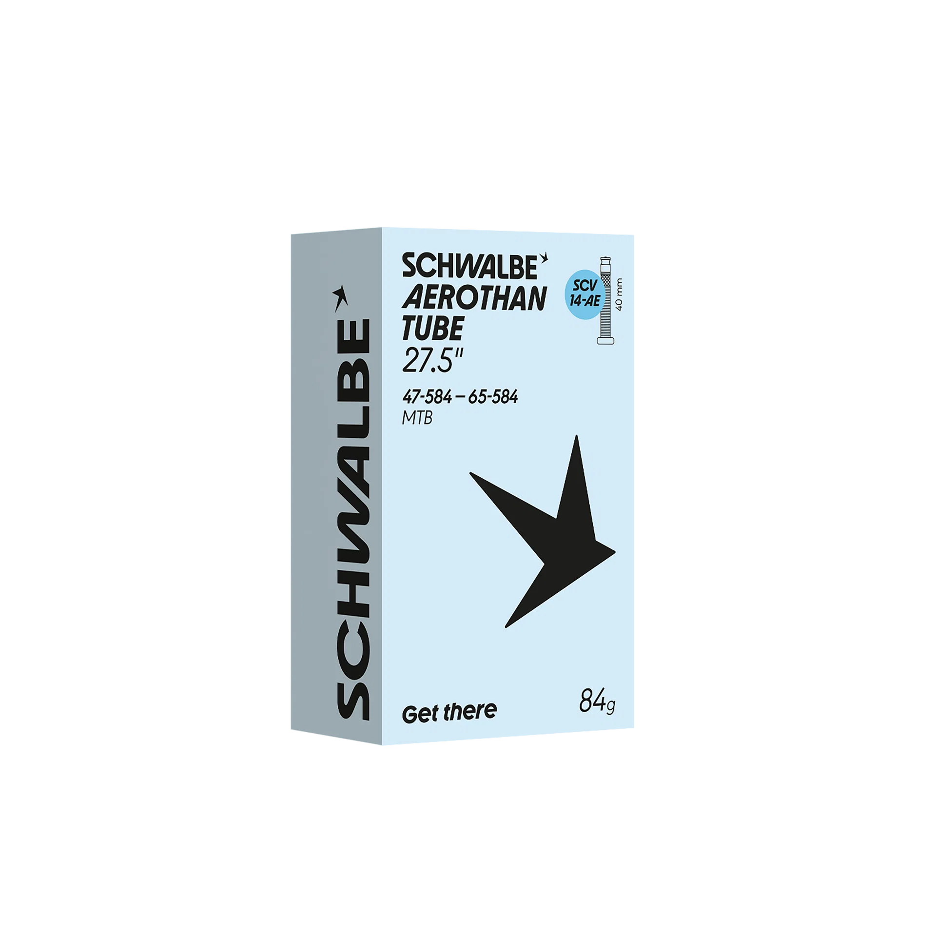 Schwalbe SCV 14-AE AEROTHAN MTB Schlauch 27,5
