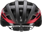 uvex I-Volute Rennrad-Helm black-red matt