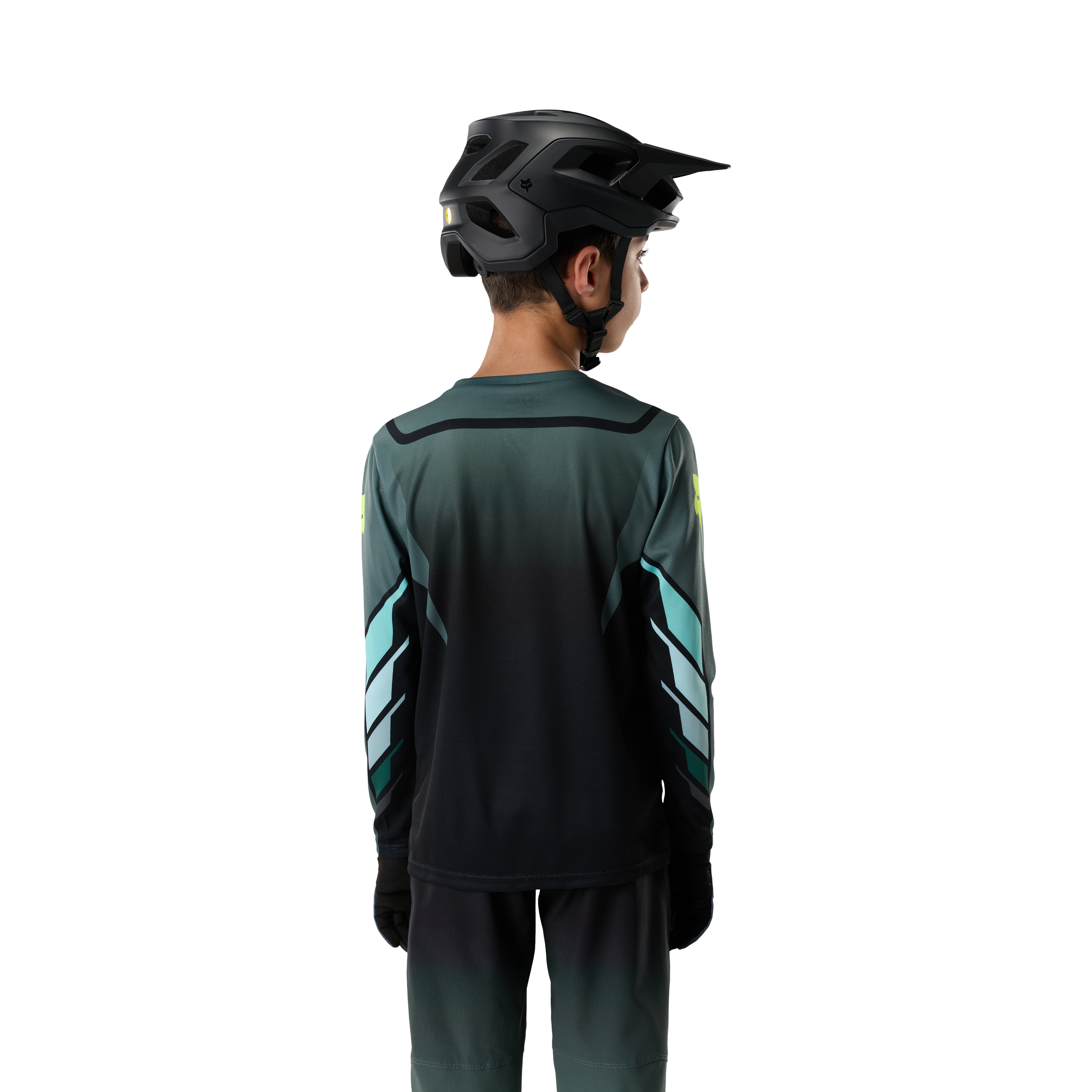 Fox Yth Ranger Ls Jersey Foundry Sage