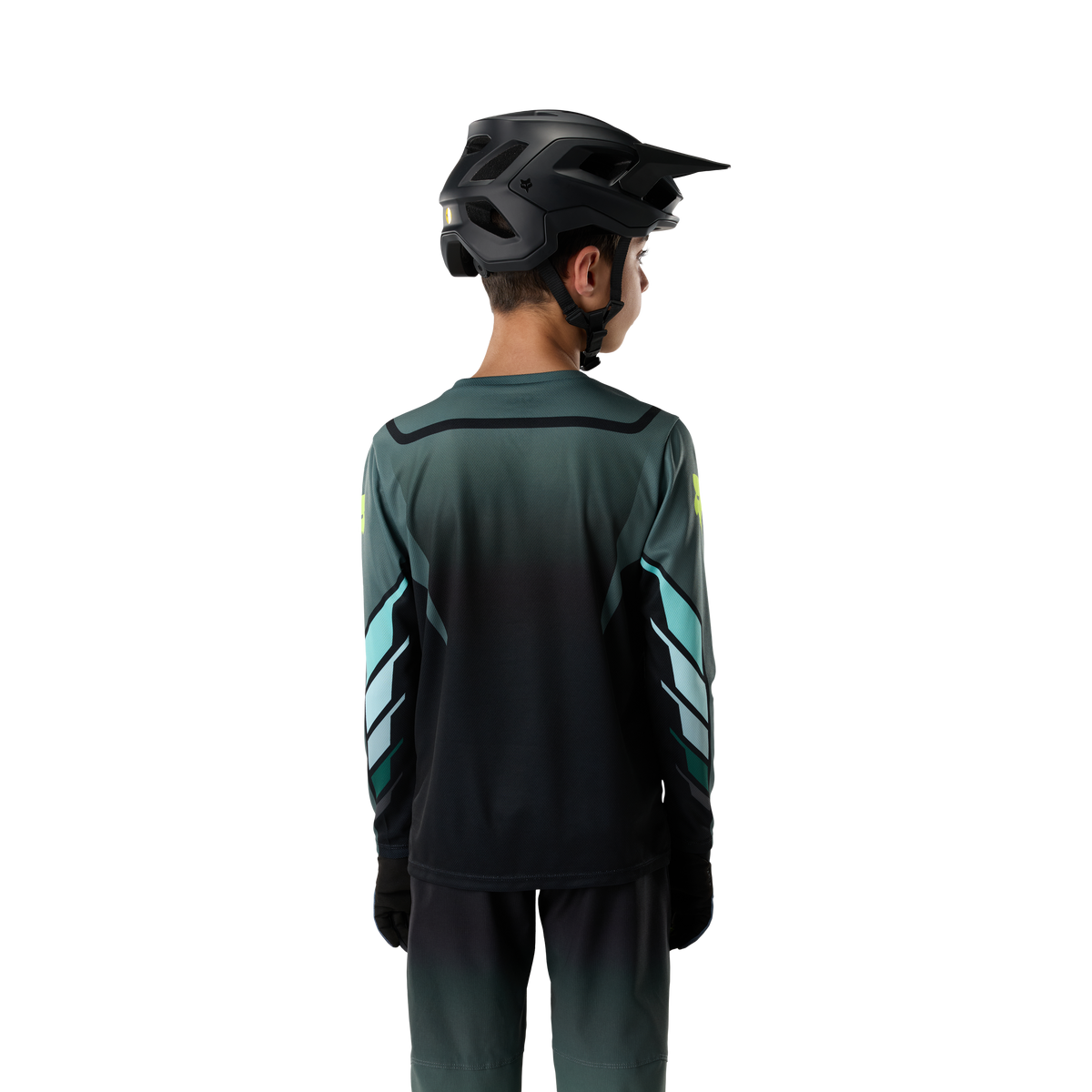 Fox Yth Ranger Ls Jersey Foundry Sage