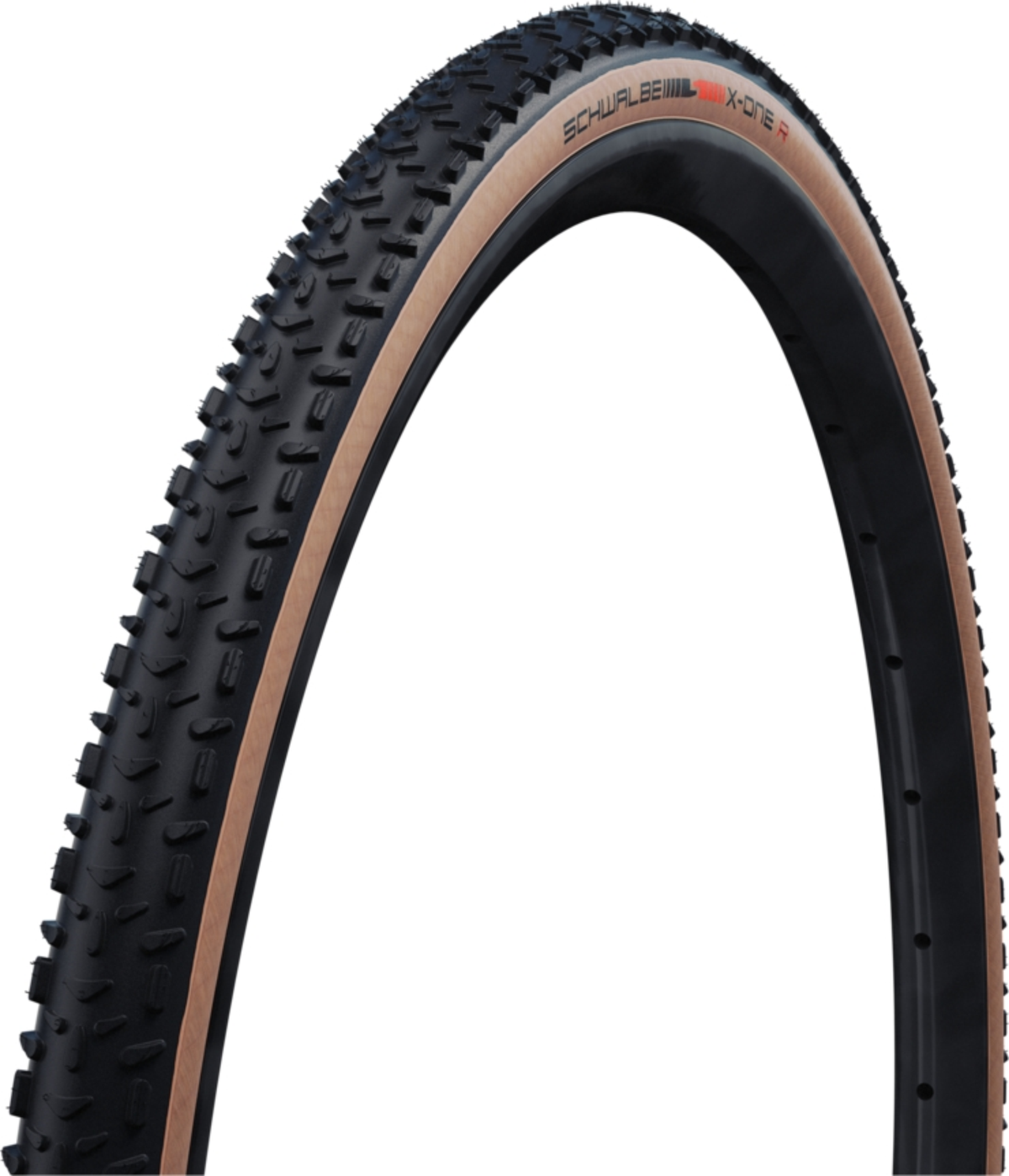 Schwalbe X-One R Evolution Super Race, V-Guard E-25 Transparent Sidewall