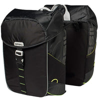 Basil Miles Doppel-Gepäckträgertasche 34l schwarz – aktuelle Variante