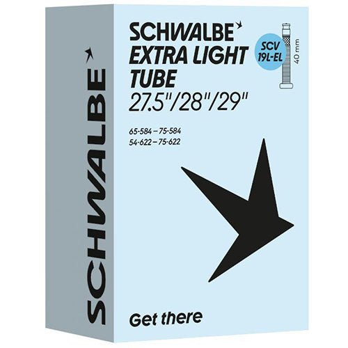 Schwalbe SCV 19L-EL EXTRA LIGHT Schlauch 27,5/28/29