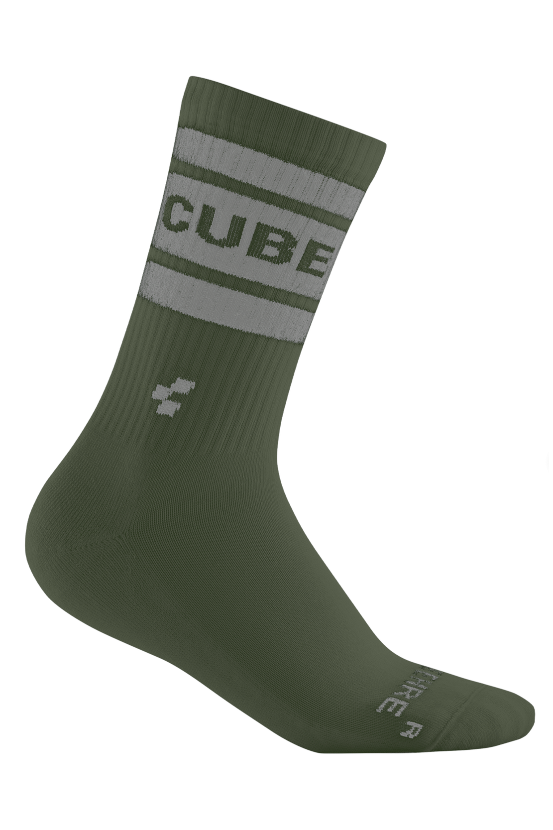 Cube Socke After Race High Cut olive