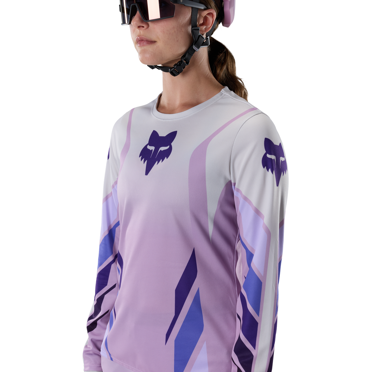 Fox W Ranger Ls Jersey Foundry Lavender Drift