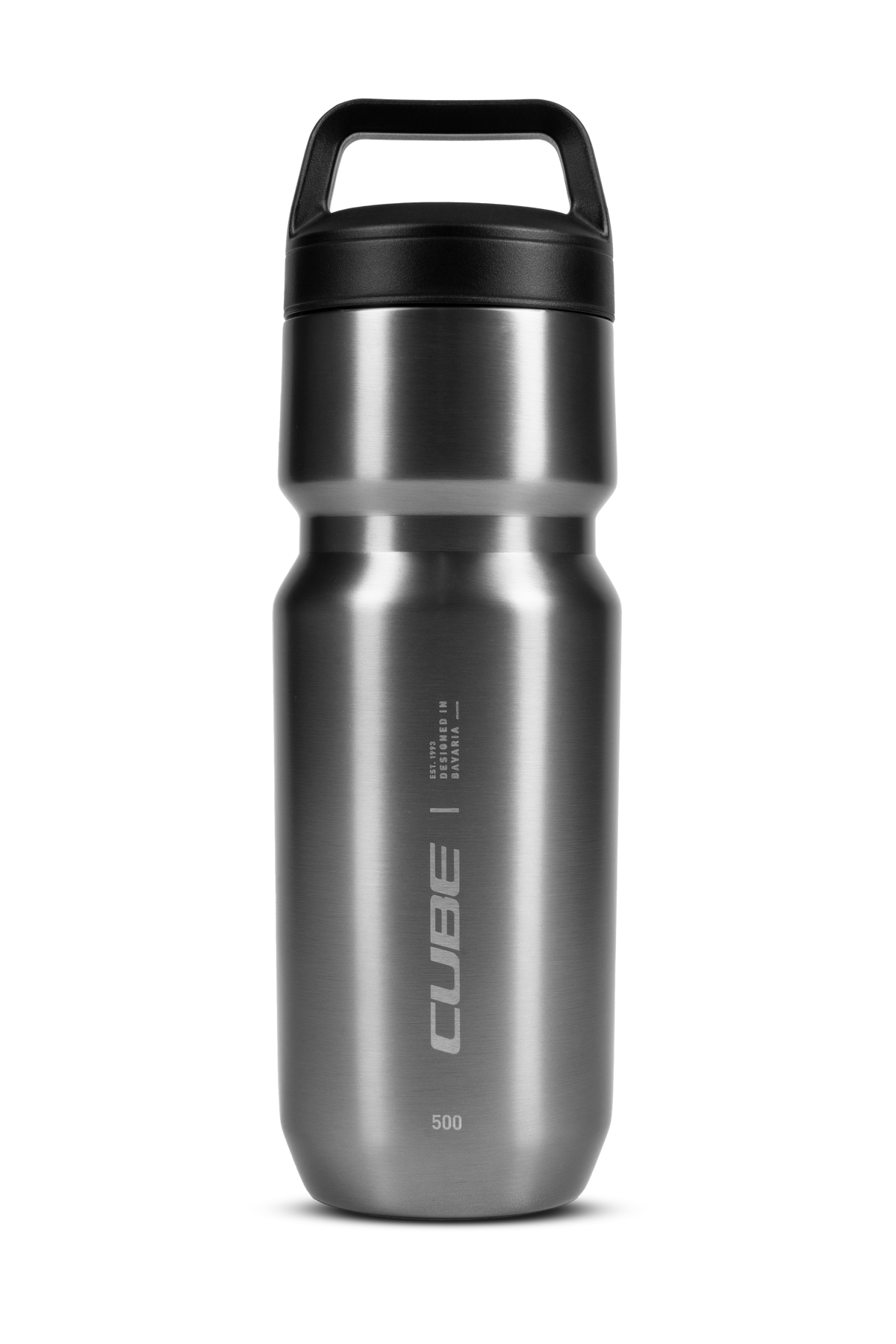 Cube Isolierflasche Arc 500 brushed grey