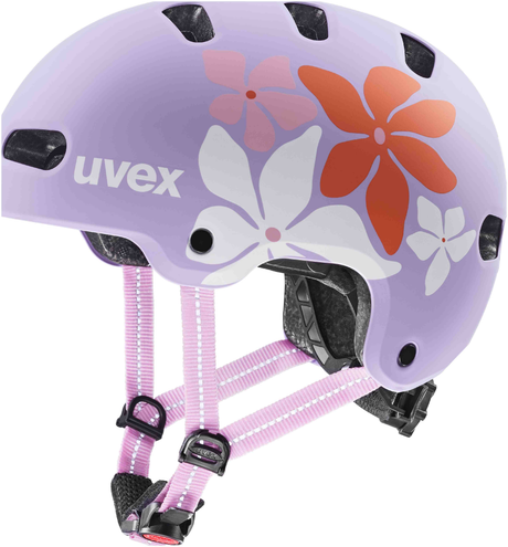 uvex Kid 4 Style flower lilac matt
