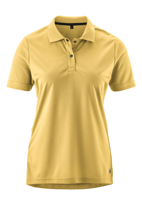 Gonso Essential Poloshirt Damen yellow finch