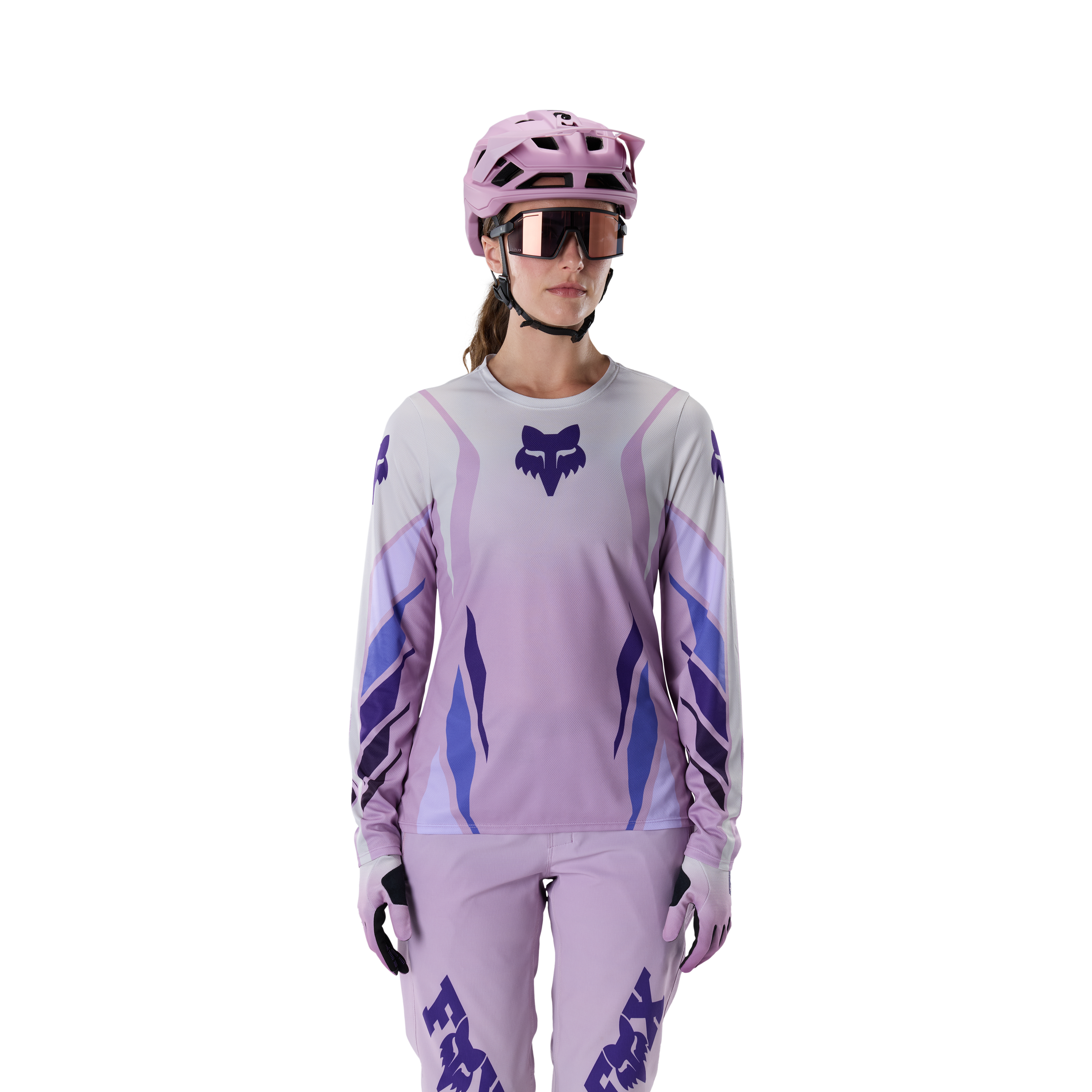Fox W Ranger Ls Jersey Foundry Lavender Drift