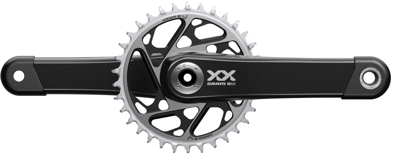 SRAM XX SL Eagle T-Type Kurbelgarnitur 34Z 12-fach DM 174mm schwarz