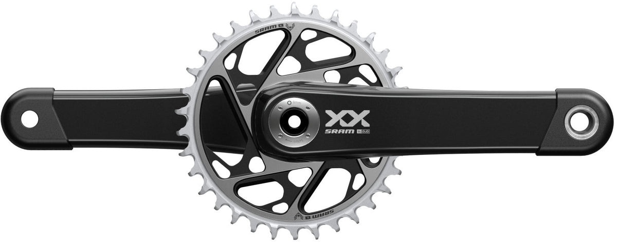 SRAM XX SL Eagle T-Type Kurbelgarnitur 34Z 12-fach DM 174mm schwarz