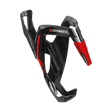Elite Custom Race Plus Flaschenhalter black glossy/red graphic