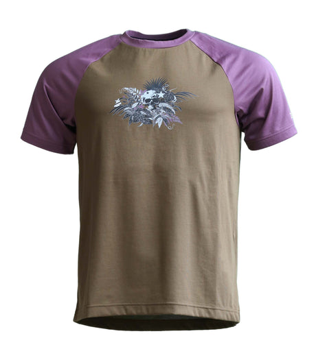 Zimtstern Riderz MTB Tee SS Men Military Olive / Berry