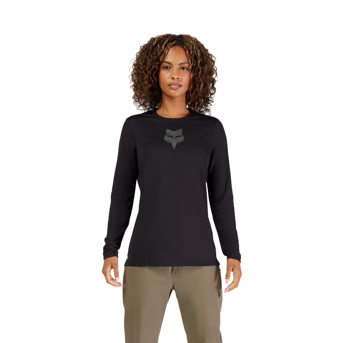 Fox W Ranger LS Jersey Head Black