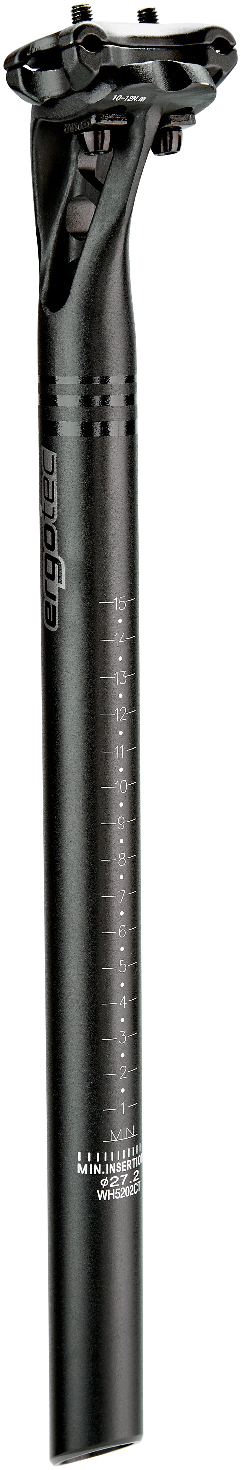 Ergotec HockEvolution Patent Sattelstütze Ø27,2mm schwarz