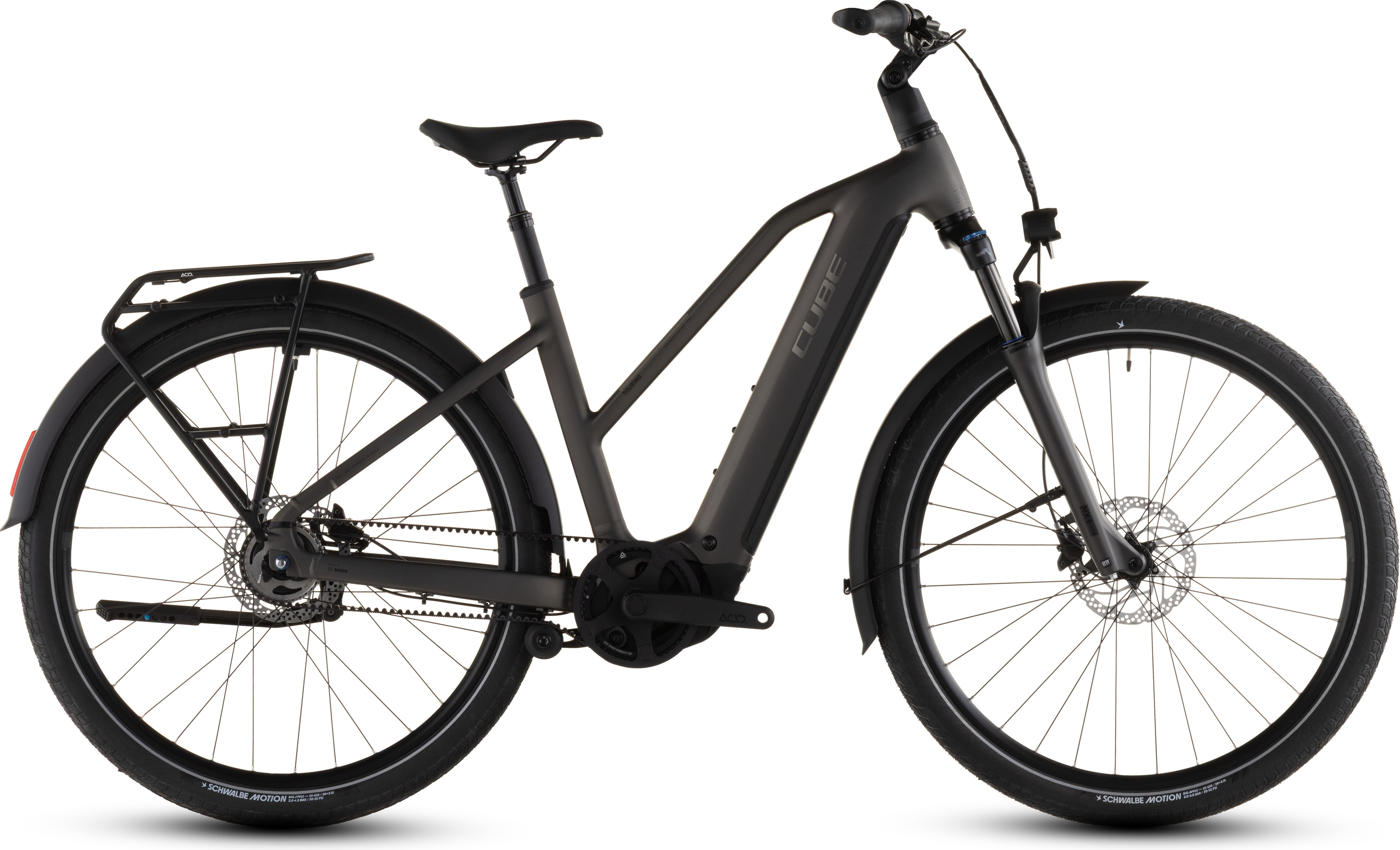 Cube Touring Hybrid Comfort SLX 800 Trapez charcoal´n´chrome (2026)
