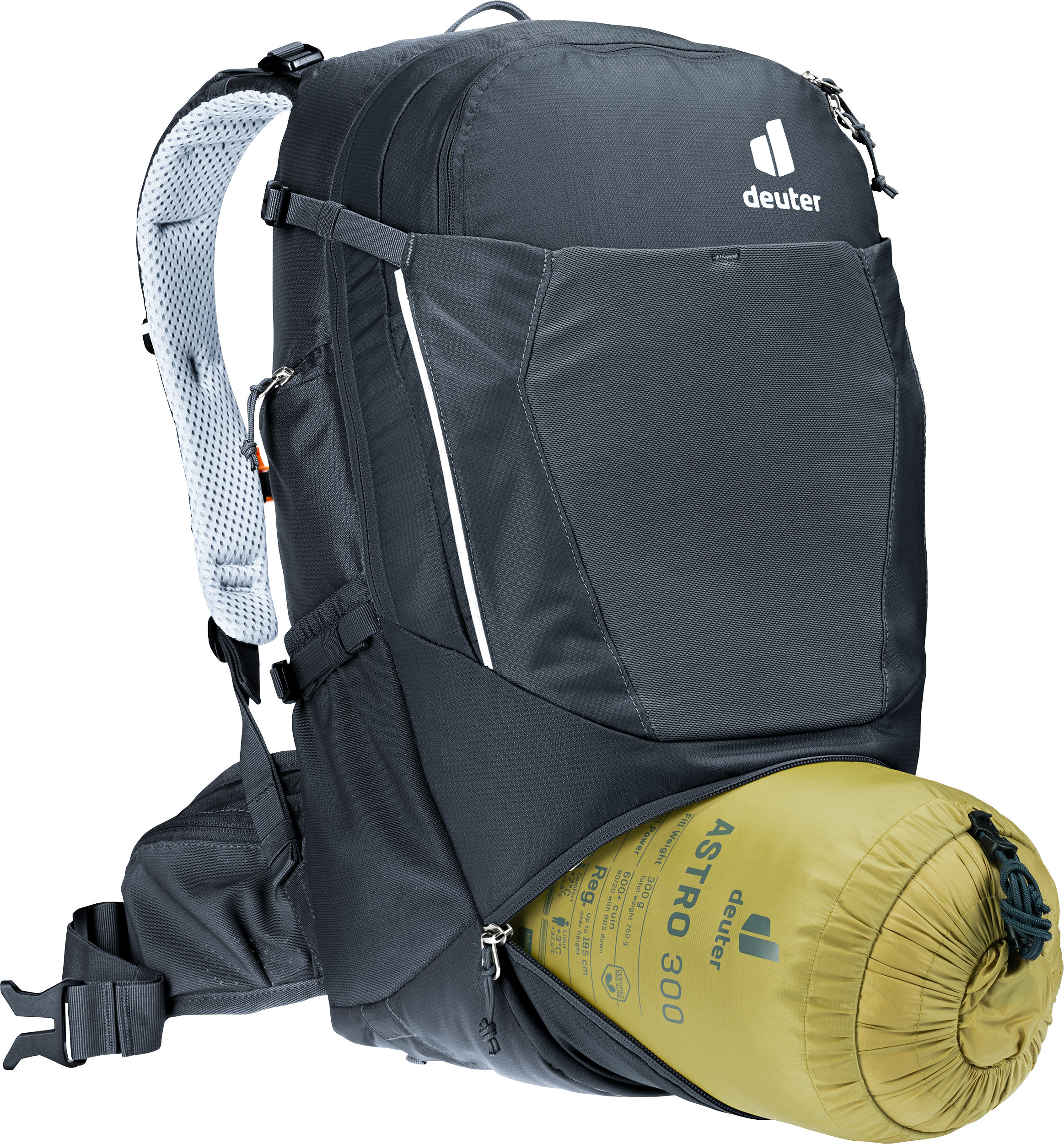 deuter Trans Alpine 24 Fahrradrucksack black