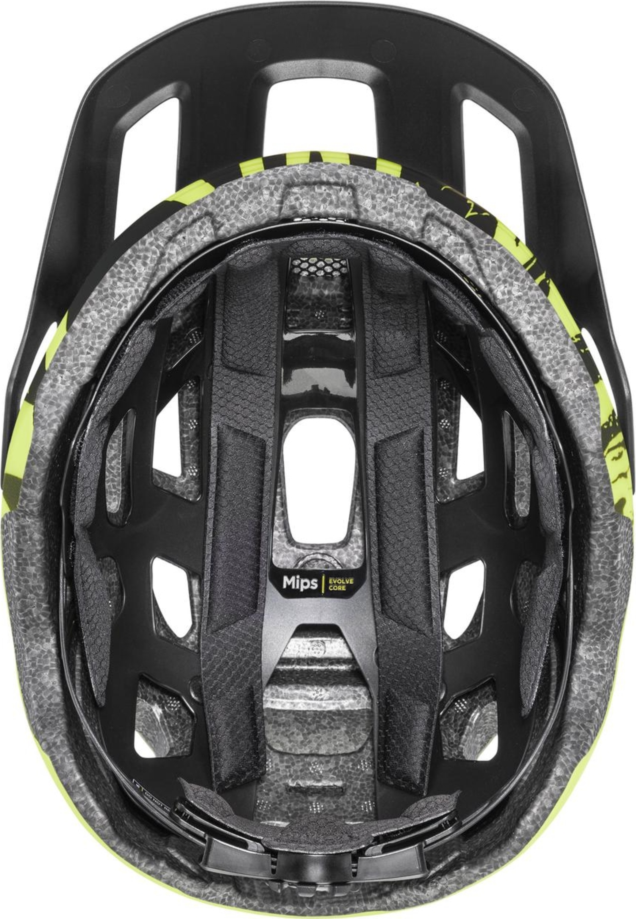 uvex React Jr. Mips Kinderhelm Lime - Black