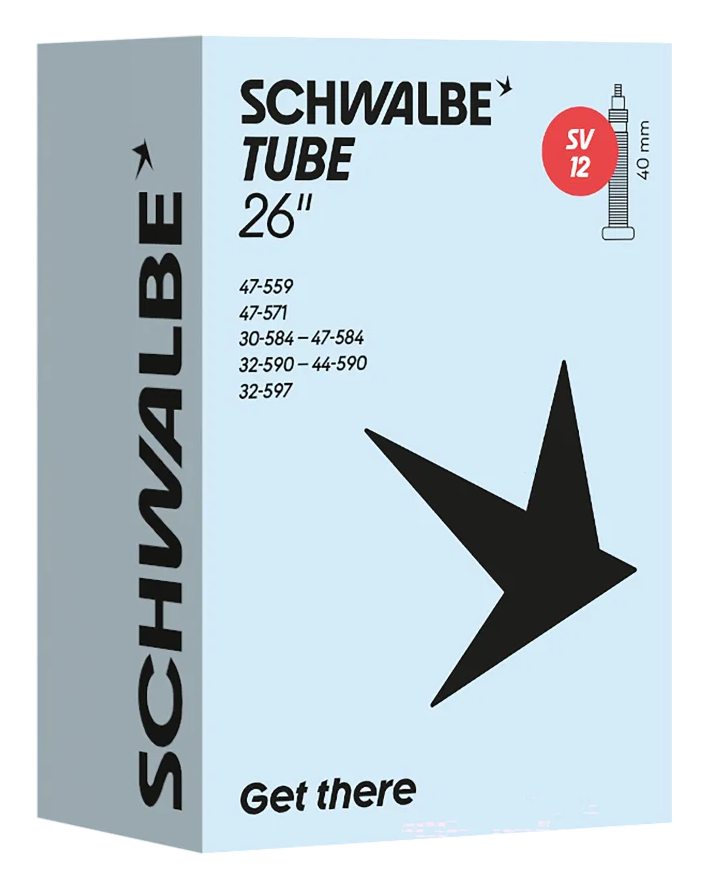 Schwalbe SV 12 Schlauch 26" 30/47-559/597