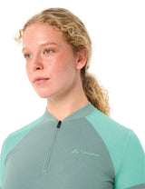 VAUDE Women's Altissimo Q-Zip Shirt dusty fern uni