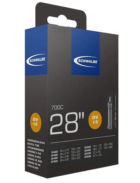 Schwalbe DV 15 28" Schlauch 18/28-622/630