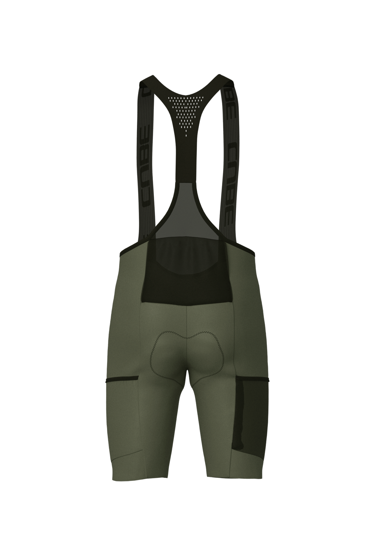Cube GRAVEL Trägerhose CARGO olive