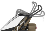 Thule Chariot Cross 2 Double Kinderanhänger  faded khaki
