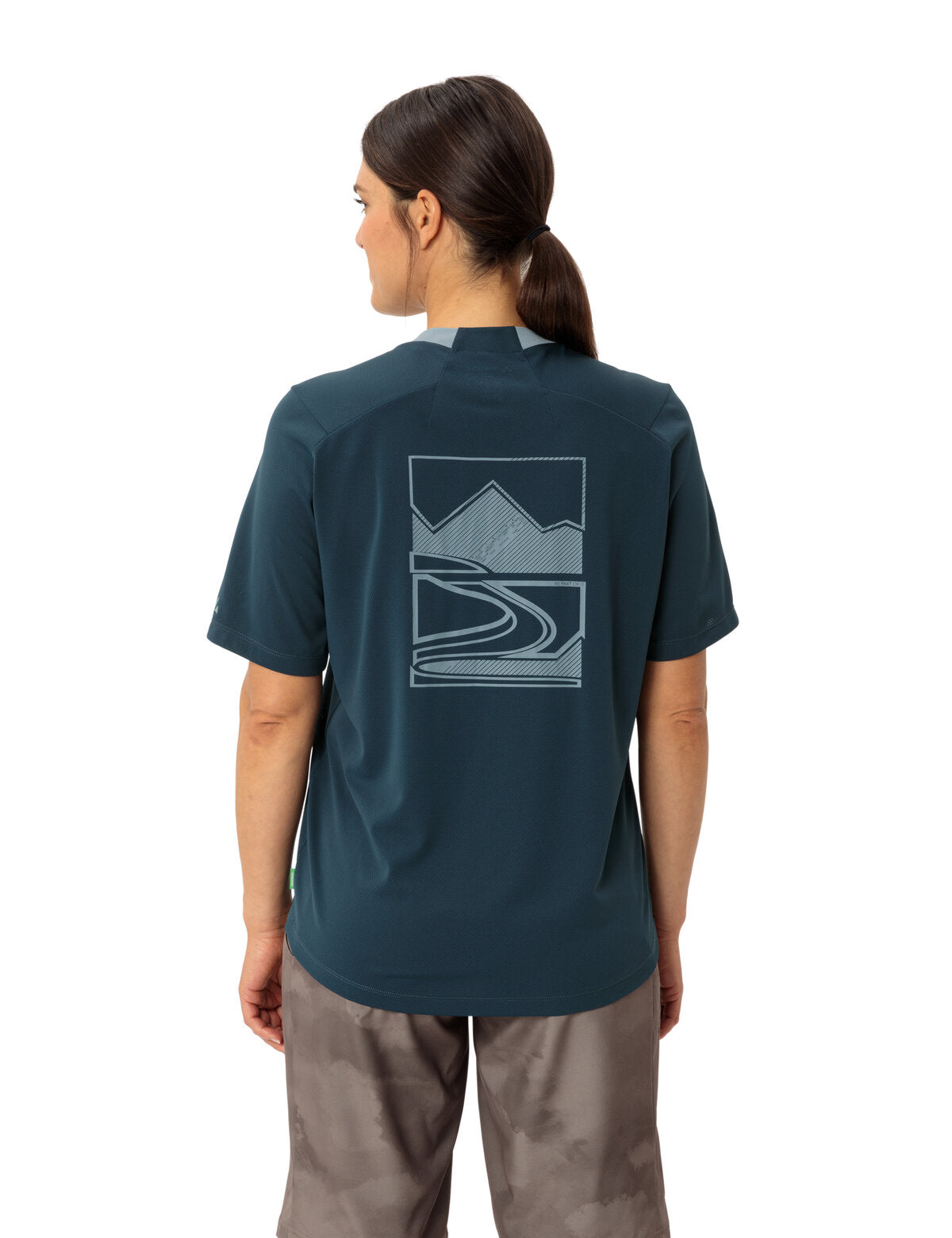 VAUDE Loamer Shirt Damen blau