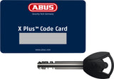 Abus BORDO™ 6200K/120 Faltschloss + Halter SH black