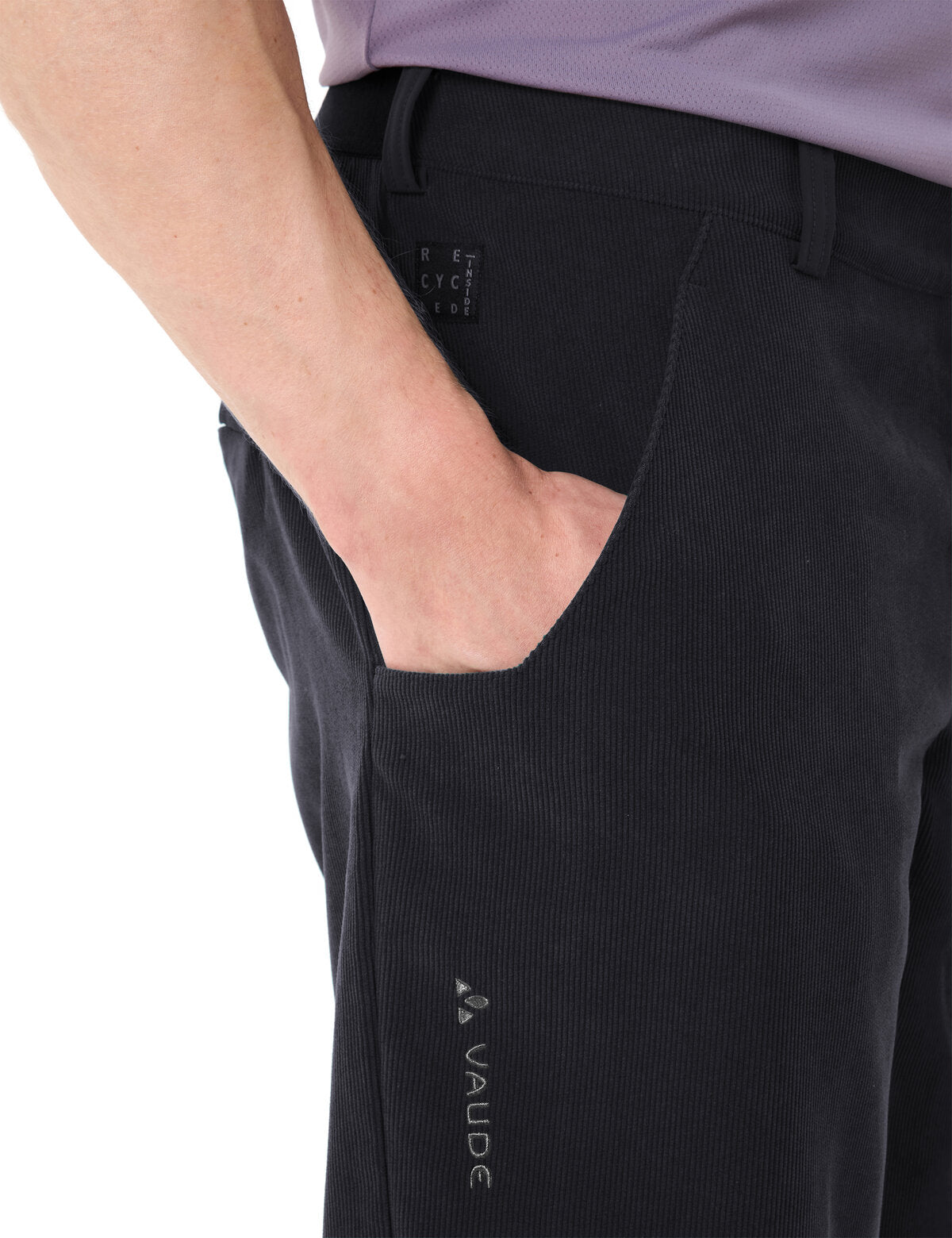 VAUDE Men's Loamer Base Cord Shorts black