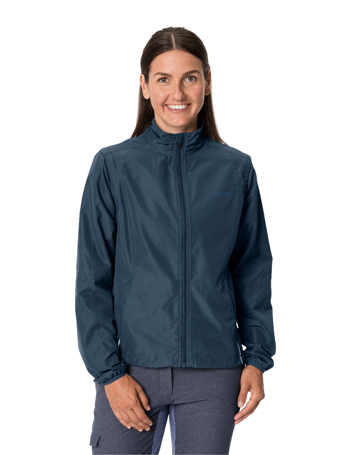 VAUDE Dundee Classic Zip Off Jacket Damen blau
