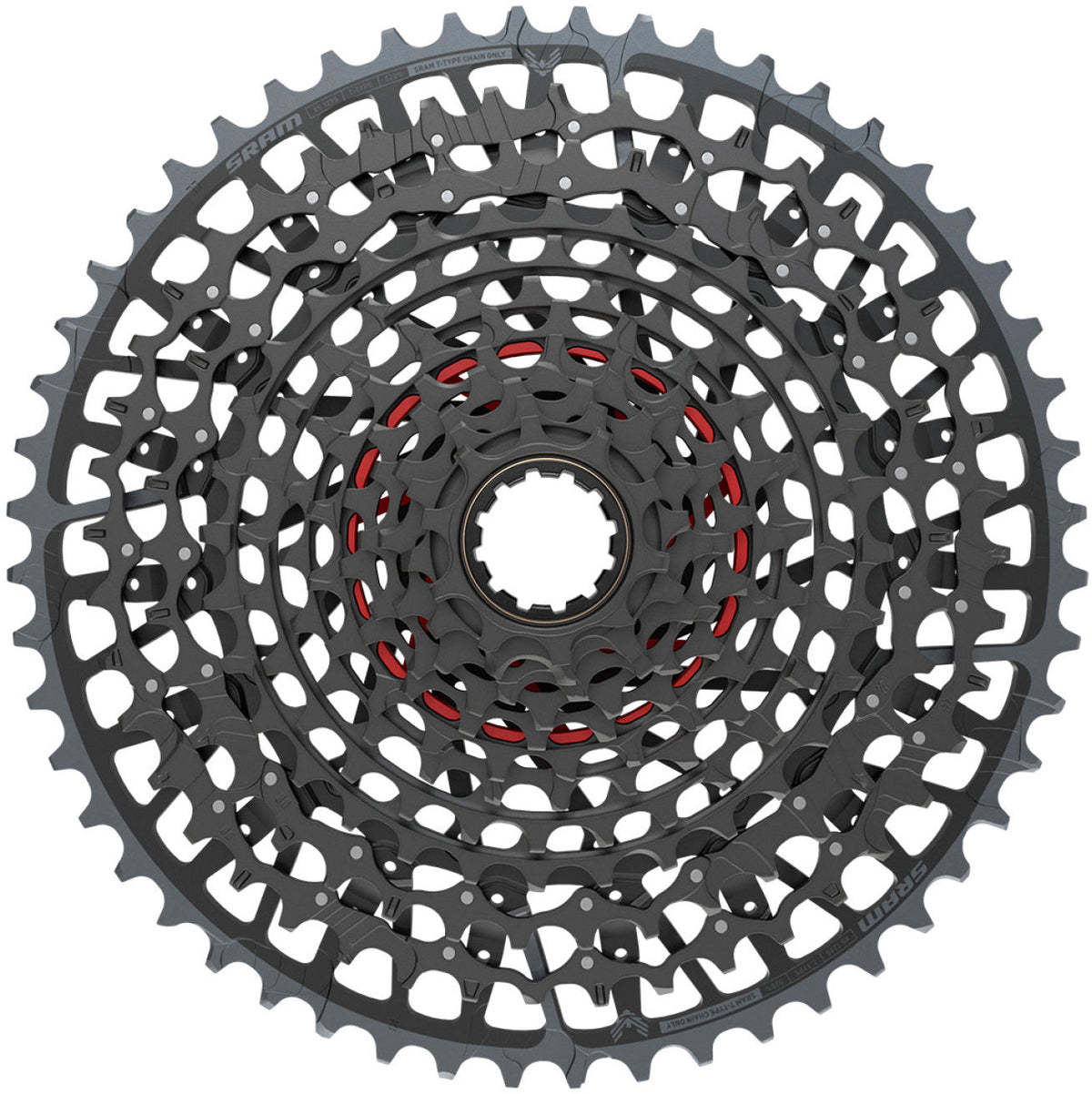 SRAM XG-1295 T-Type Kassette 12-fach 10-52Z schwarz